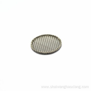 Single Layer 10mm Stainless Steel Filter Disc